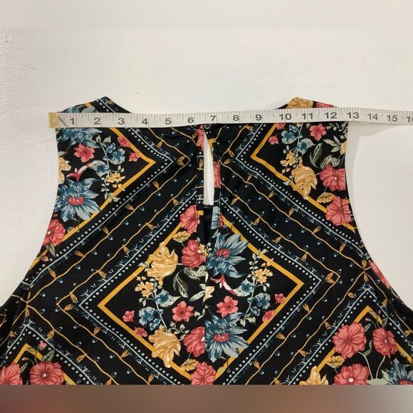 Maurices Dress Women’s L Floral Sleeveless Midi Cottagecore Bohemian - Picture 9 of 12